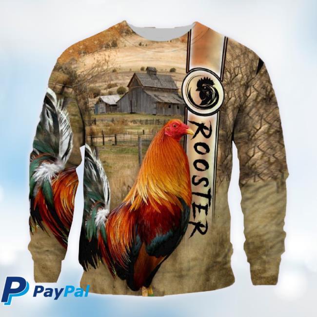 Official Rooster Nvdlttlj Hoodie Sweatshirt – Chow Down Movie Store