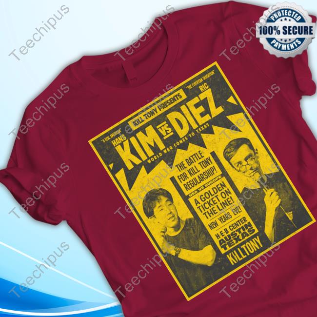 Killmerch Hans Kim Vs. Ric Diez Shirts