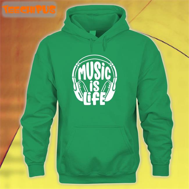 Power In Black Store Music Is Life Shirt