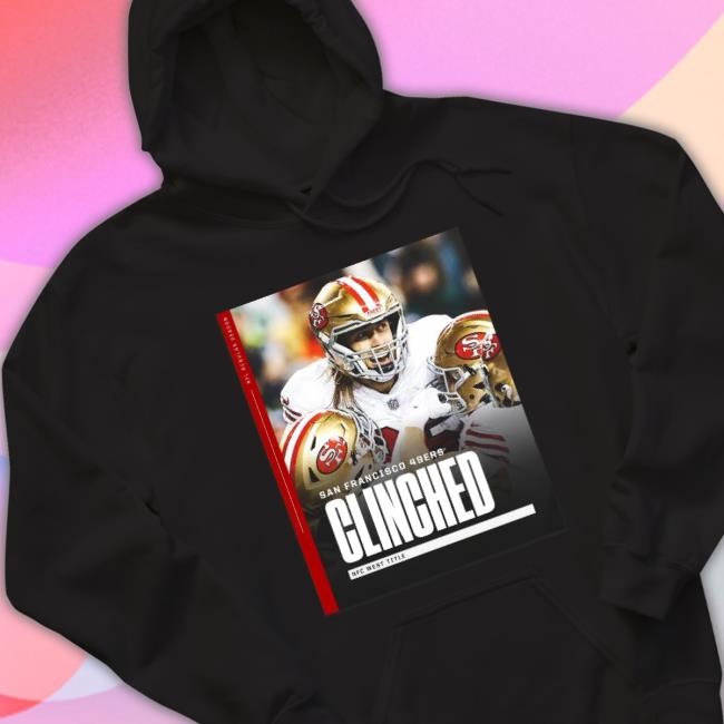 San Francisco 49Ers Clinched 2022 Nfc West Title Champions T-Shirt