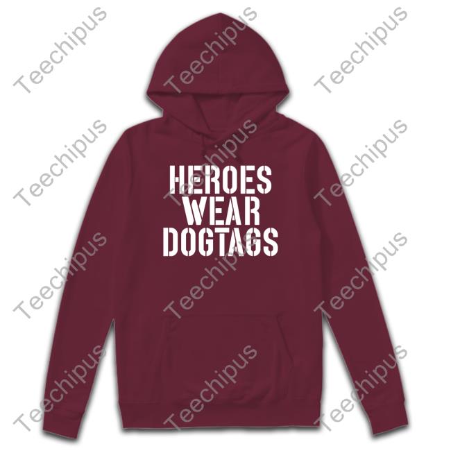 Heroes Wear Dog Tags Tee Shirt Lara Logan