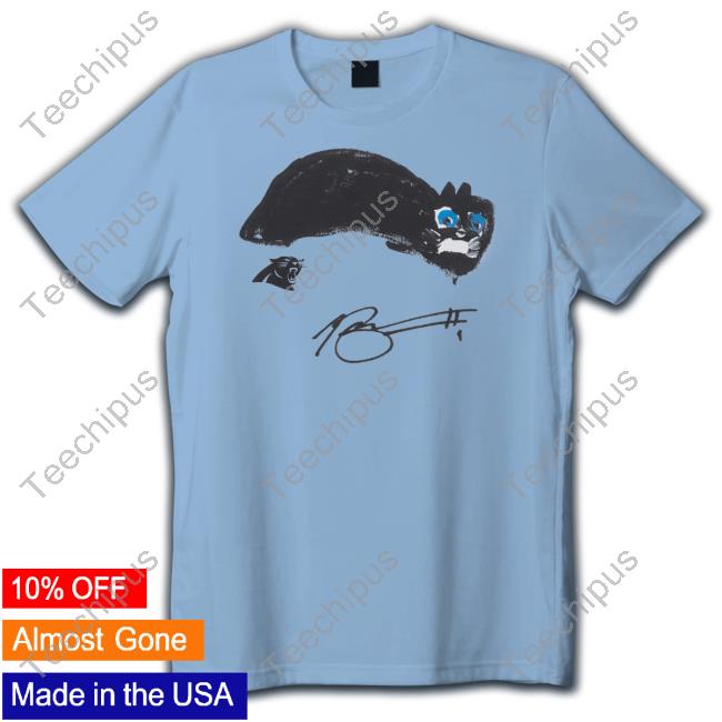 Panthers Bryce Young X Rookie Logo Design Tee Shirt Panthers Bryce Young X Rookie Logo Design Shirt