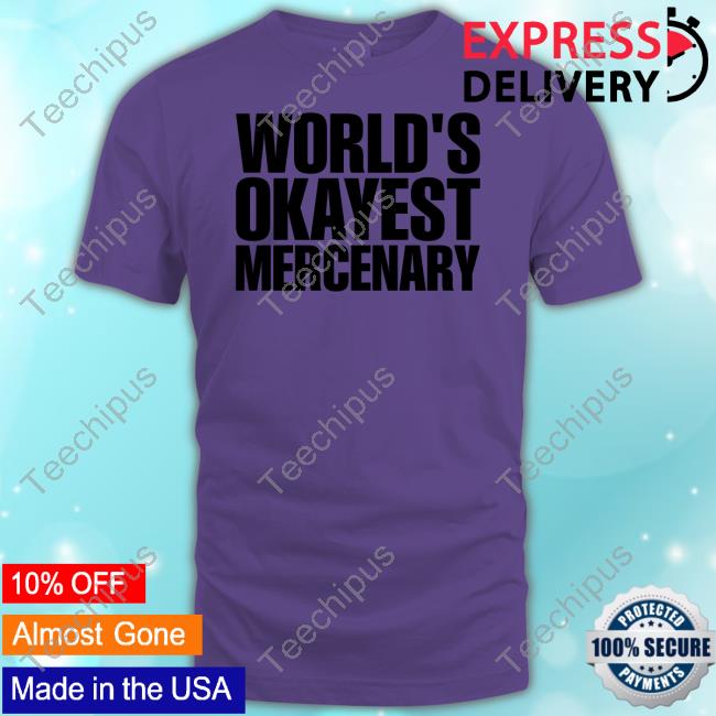World's Okayest Mercenary Hooded Sweatshirt