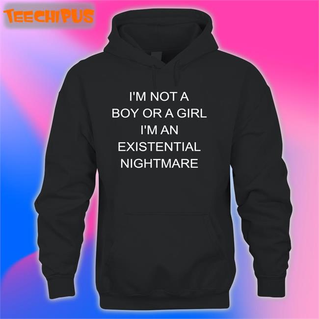 I Not A Boy Or A Girl I'm An Existential Nightmare Sweatshirt