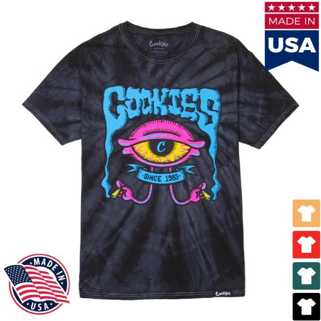 Trending The Eye Tie-Dye New Shirt Blalck Cookiessf Shop Merch Store