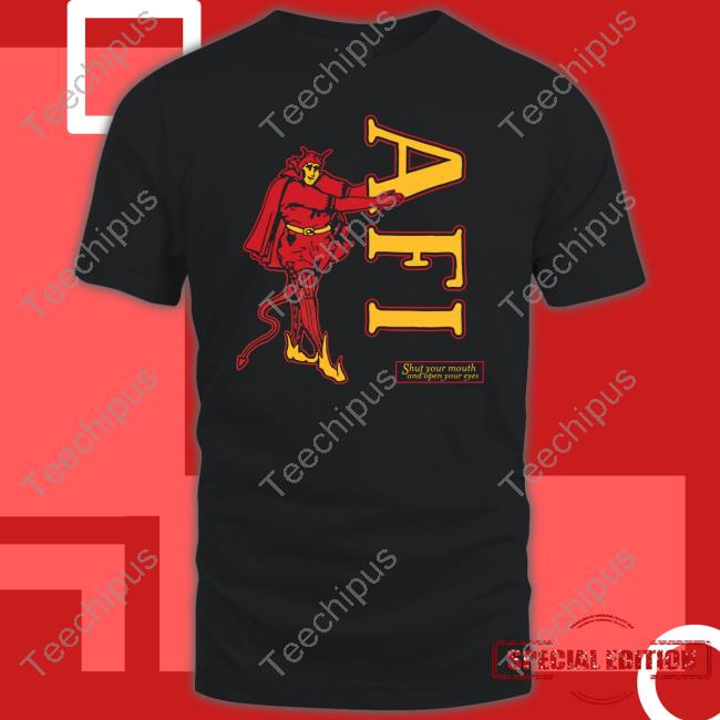 Afireinside Shop Afi Shut Your Mouth And Open Your Eyes Devil Long Sleeve Tee Shirt
