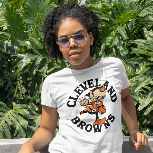 Homage Browns Brownie Stiff Arm Shirt