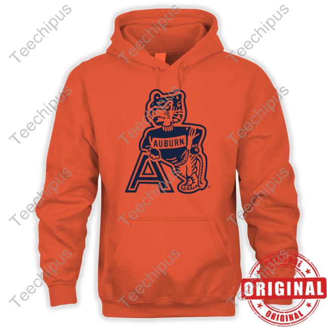 Sickoscommittee Throwback Orange Auburn Sweatshirt