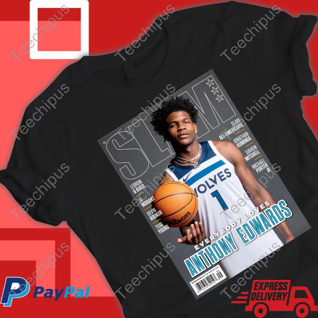 Slam Cover Anthony Edwards T Shirt