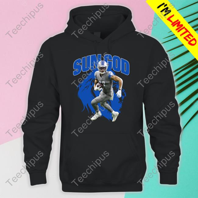 Detroit Lions Amon Ra Sun God Tee Shirt