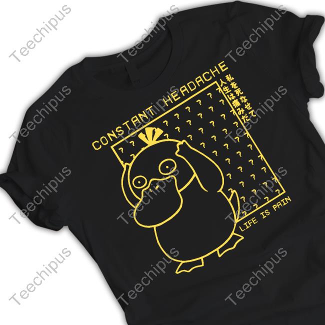 Pokemonanime Constant Headache Life Is Pain Hoodie