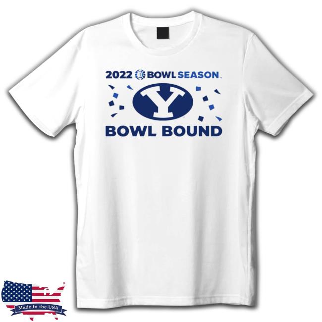 Byu Cougars Football 2022 Bowl Season Bowl Bound Logo Crewneck Sweatshirt