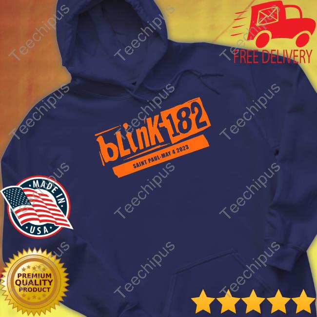 Blink-182 Saint Paul May 4 2023 Long Sleeve Tee
