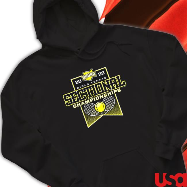 2022 Ohsaa Girls Tennis Sectional Championships 2022 Logo Crewneck Sweatshirt