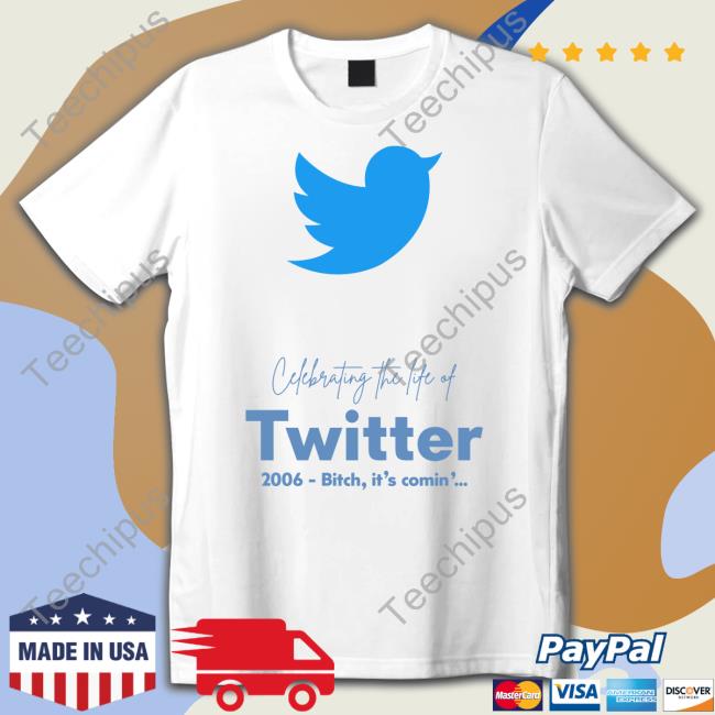 Cefebrating The Life Of Twitter 2006 Bitch It's Comin' Sweatshirt