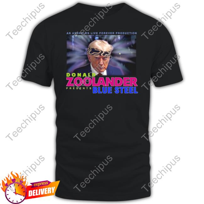Donald Zoolander Presents Blue Steel Sweatshirt