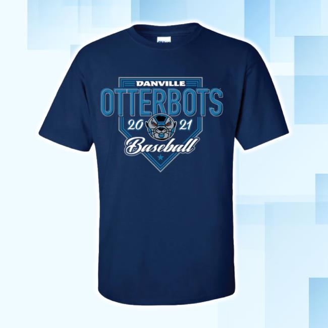 Trending Otterbots Merch Store Otterbots Short Sleeve T - Neon Home Plate Tee Otterbots Shop