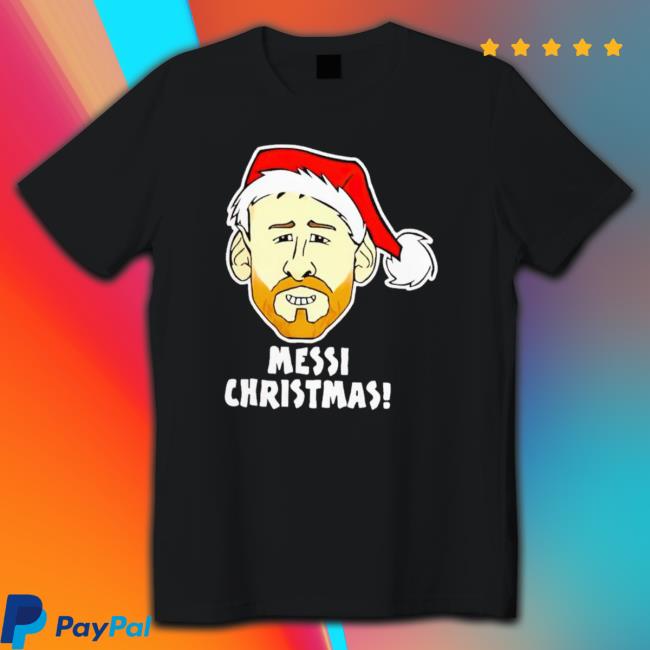 Messi Santa Christmas Tee