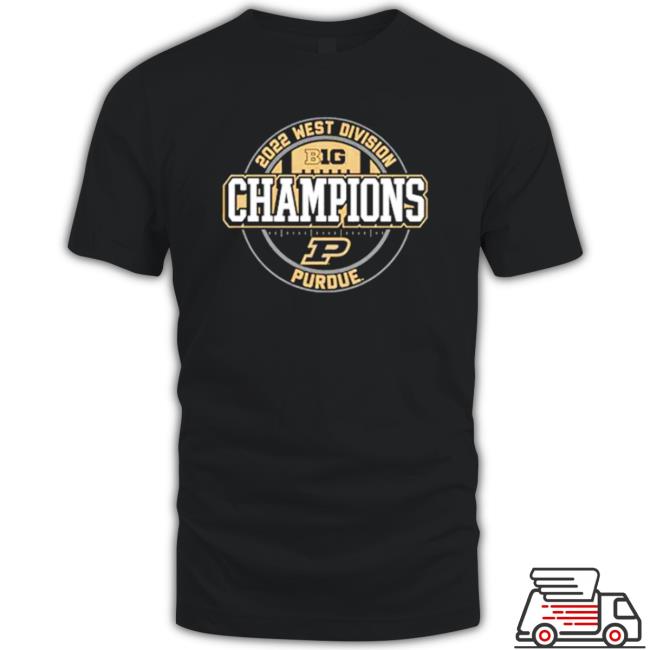 Purdue West Champions 2022 West Division Football Long Sleeve Shirt