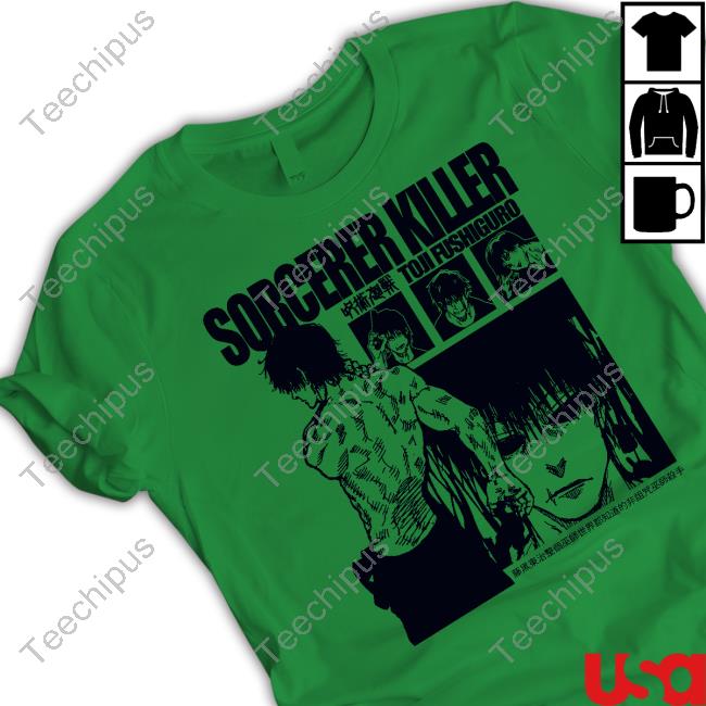 Jujutsu Kaisen Sorcerer Killer Toji Fushiguro T-Shirt