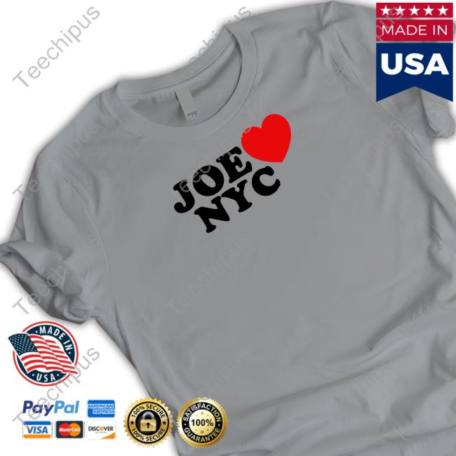 Joejonas Joe Heart Nyc Sweatshirt