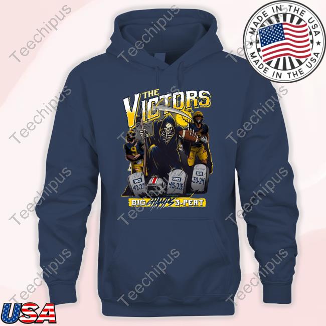 The Detroiter The Victors Big Champs 3 Pert Official Shirt The Detroiter The Victors Big Champs 3 Pert Hoodie