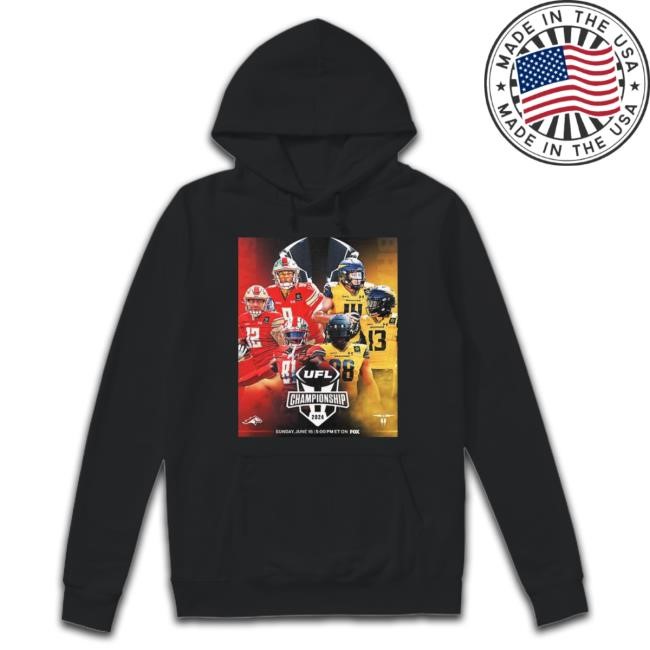 Trending Ufl Championship 2024 Birmingham Stallions Vs San Antonio Brahmas Sweater