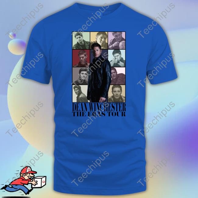 Jensen Ackles Wearing Dean Winchester The Eras Tour T Shirt