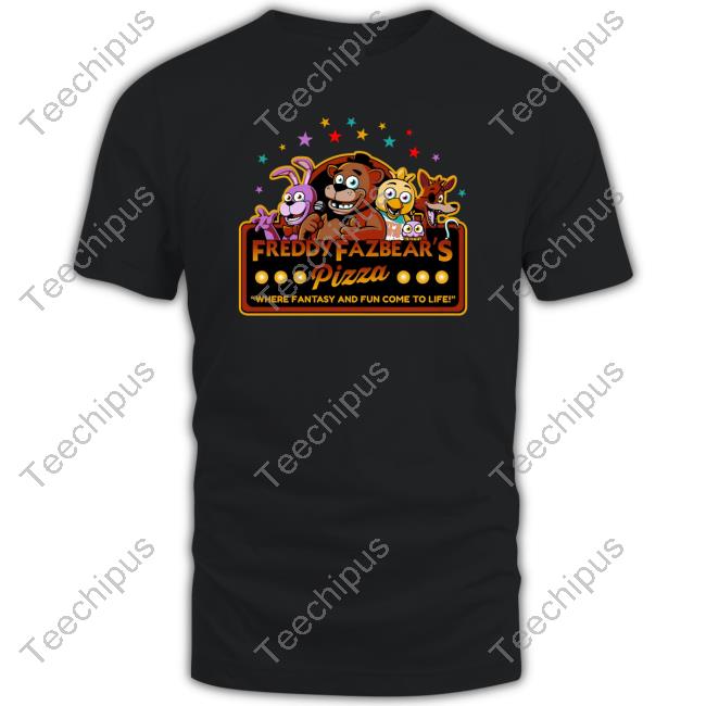 Deviant Art Freddy Fazbears Pizza Shirts