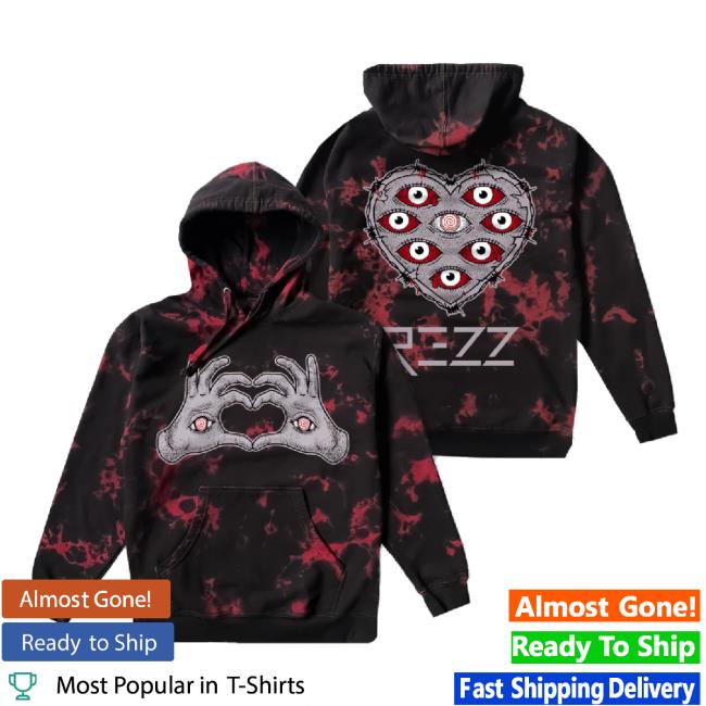 Trending Rezz Merch Store Rezz Official Shop Rezz - Be Mine - Tie Dye Hoodie Sweatshirt Rezz Shop