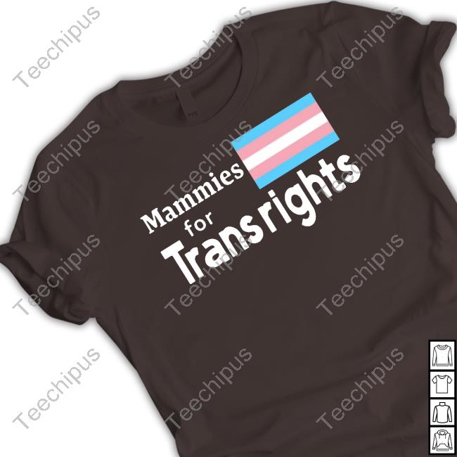Mammies For Trans Rights Hooded Sweatshirt