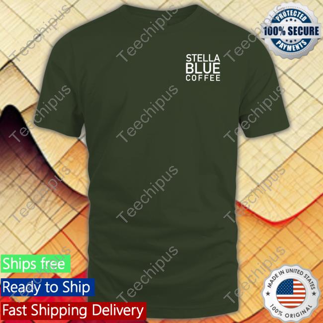 Stella Blue Coffee Tee Shirt