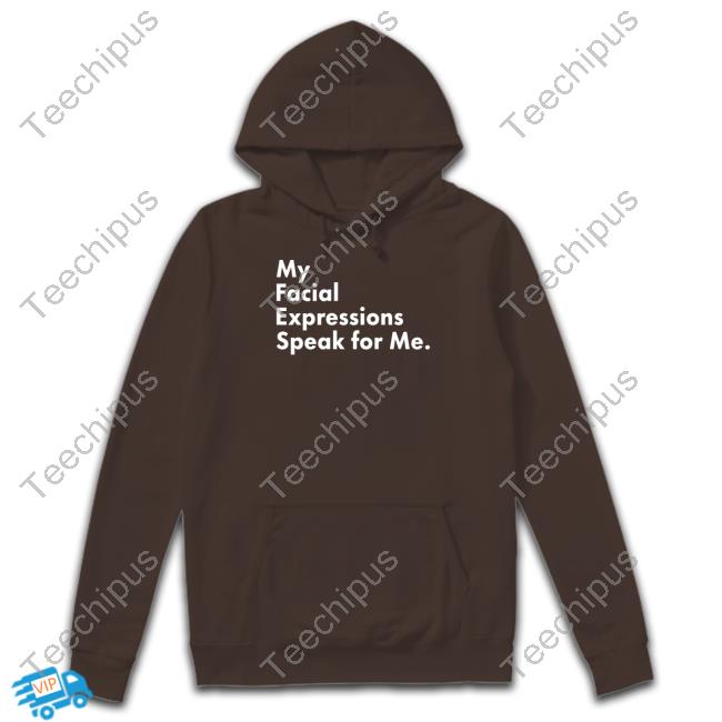 Mahogany Mommies Store My Facial Expressions Speak For Me T-Shirt
