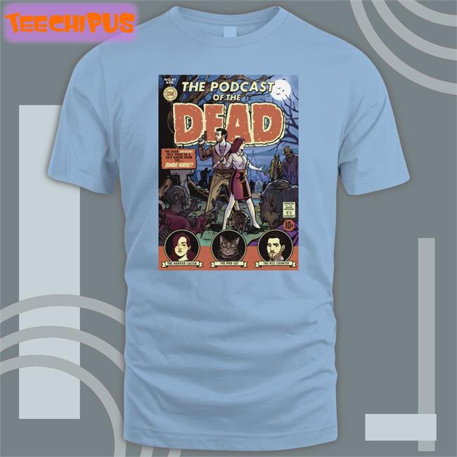 Dead Meat Podcast Of The Dead Tee Roosterteeth Merch Dead Meat Podcast Of The Dead Tee Shirt