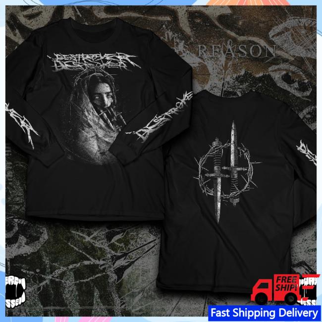 Official Destroyer Destroyer - Daggermouth Hoodie Sweatshirt Waxvessel Shop