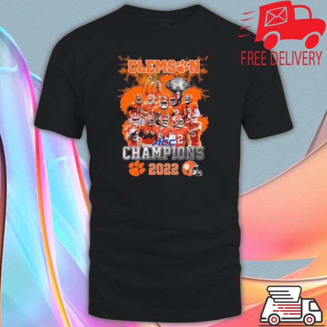 Clemson Tigers Acc Football Conference Champions 2022 Shirt