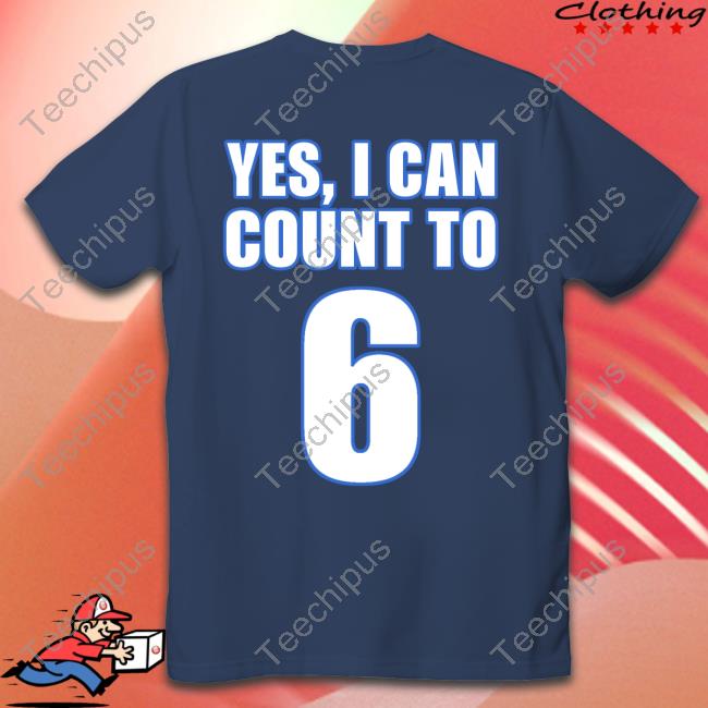 Official Yes I Can Coun To 6 Hooded Sweatshirt Kevin O’Sullivan