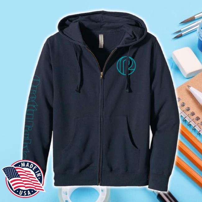Trending Pretty Lights Music Merch Store Badge Logo Zip New Shirt (Pacific Blue) Prettylightsmusic Shop