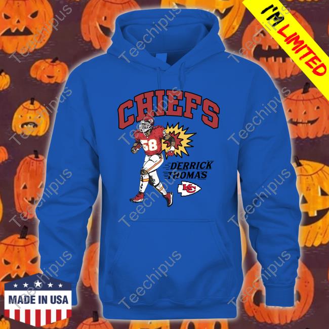 Official Kansas City Chiefs Derrick Thomas Long Sleeve T Shirt