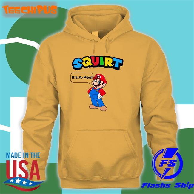 Super Mario Squirt It's A-Pee Shirts Shirts That Go Hard