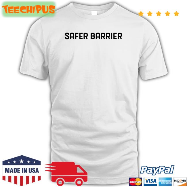 Justin Marks Wearing Safer Barrier Shirt