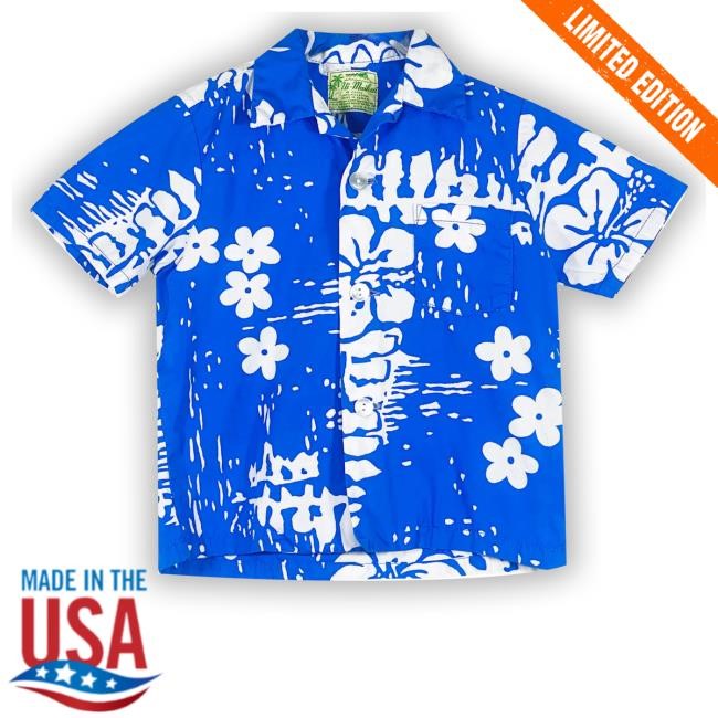 Rxmance Vintage Kids Hawaiian Classic Shirt