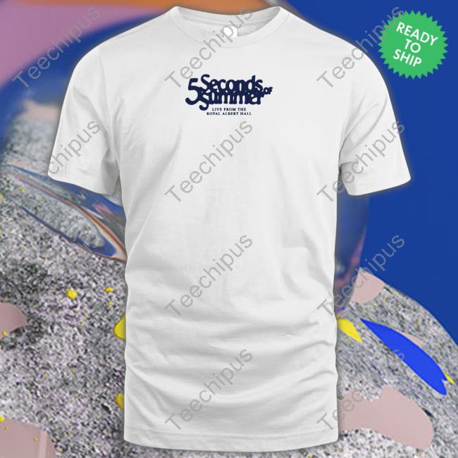 5Sos Store Live From The Royal Albert Hall T Shirts 5Sos Albert Hall Hooded Sweatshirt