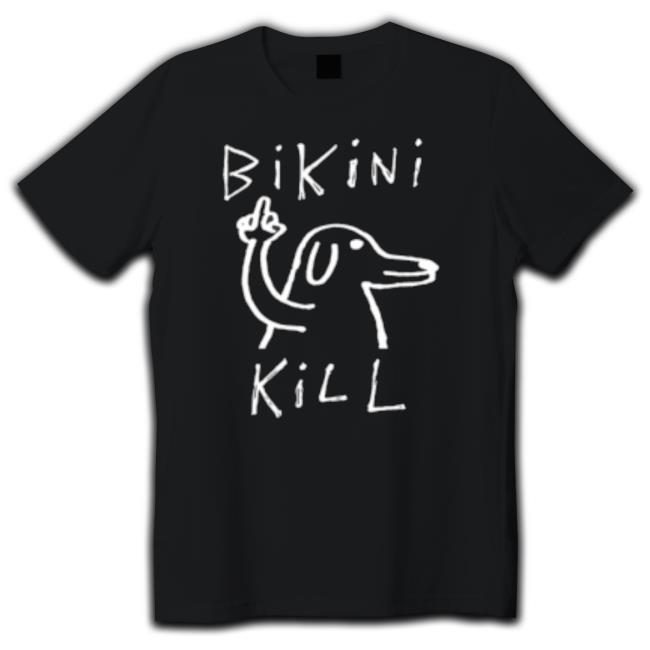 Top Kung Fu Dog Bikini Kill Crewneck Sweatshirt