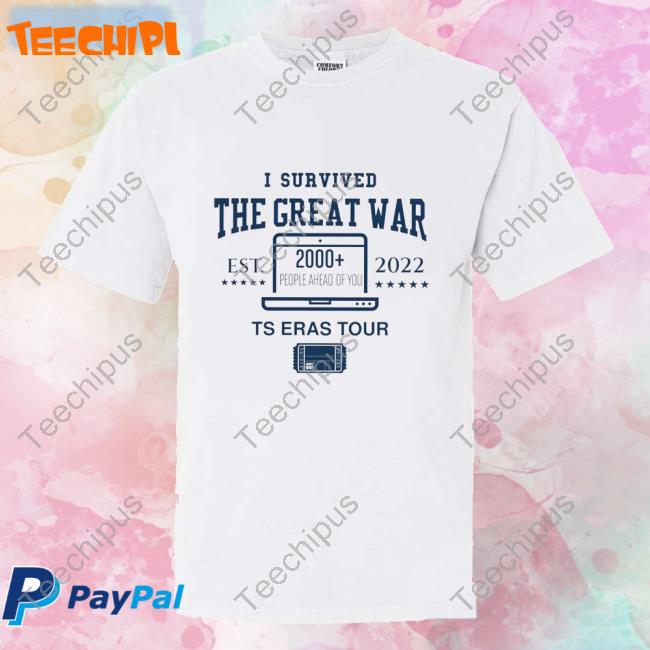 I Survived The Great War Est 2022 Crewneck Sweatshirt