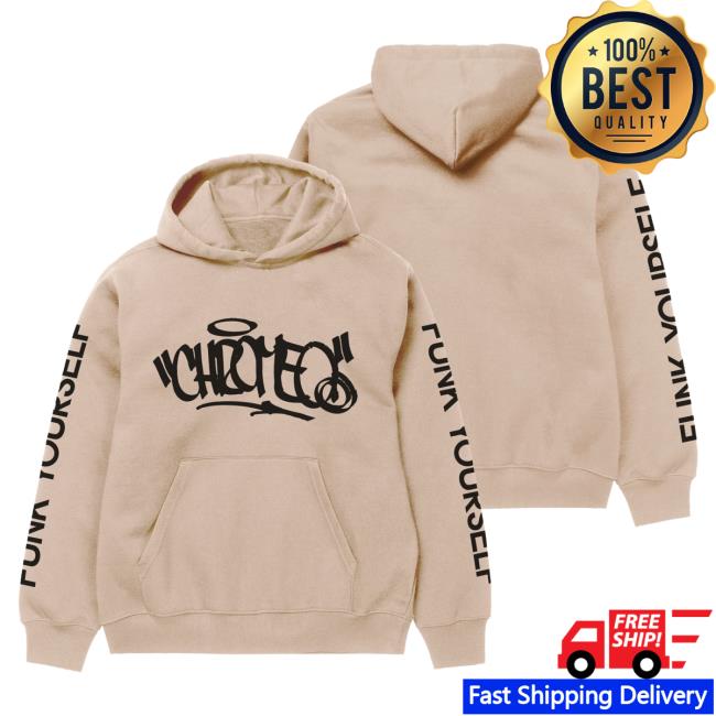 Official Merchbar Chromeo Funk Yourself Graf Pullover Sweatshirt Beige Merch Bar Chromeo