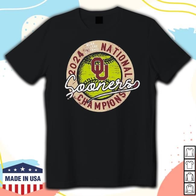 Original Official Oklahoma Sooners 2024 Ncaa College Softball National Champions Vintage t-shirt, hoodie, tank top, sweater and long sleeve t-shirt