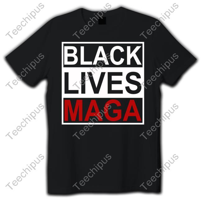 Vebee Black Lives Maga Long Sleeve Tee Shirt