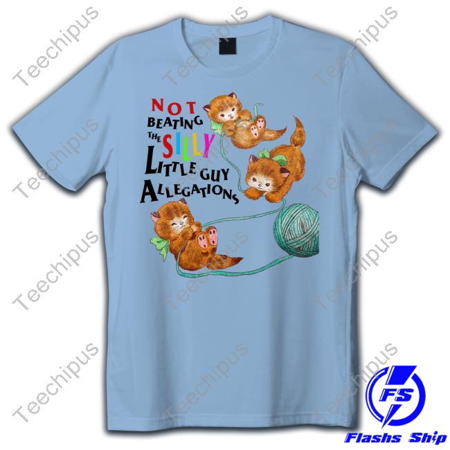 Not Beating The Silly Little Guy Allegations T Shirt