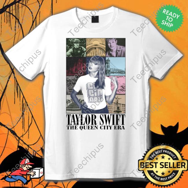 Cincy Shirts Taylor Swift The Queen City Era Tee Shirt